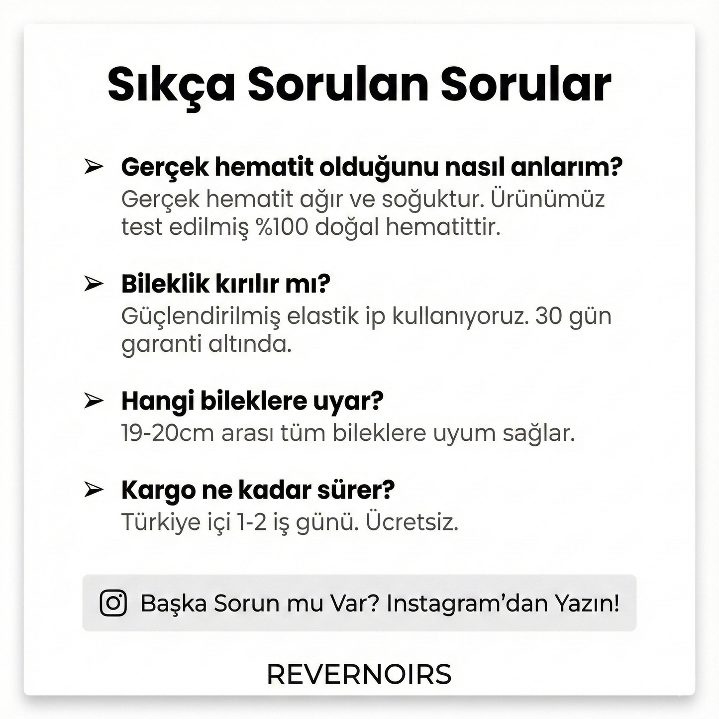 Güç ve İhtişamı Yenileyen Hematit Bilekliği