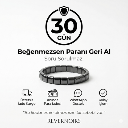 Güç ve İhtişamı Yenileyen Hematit Bilekliği
