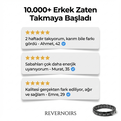 Güç ve İhtişamı Yenileyen Hematit Bilekliği