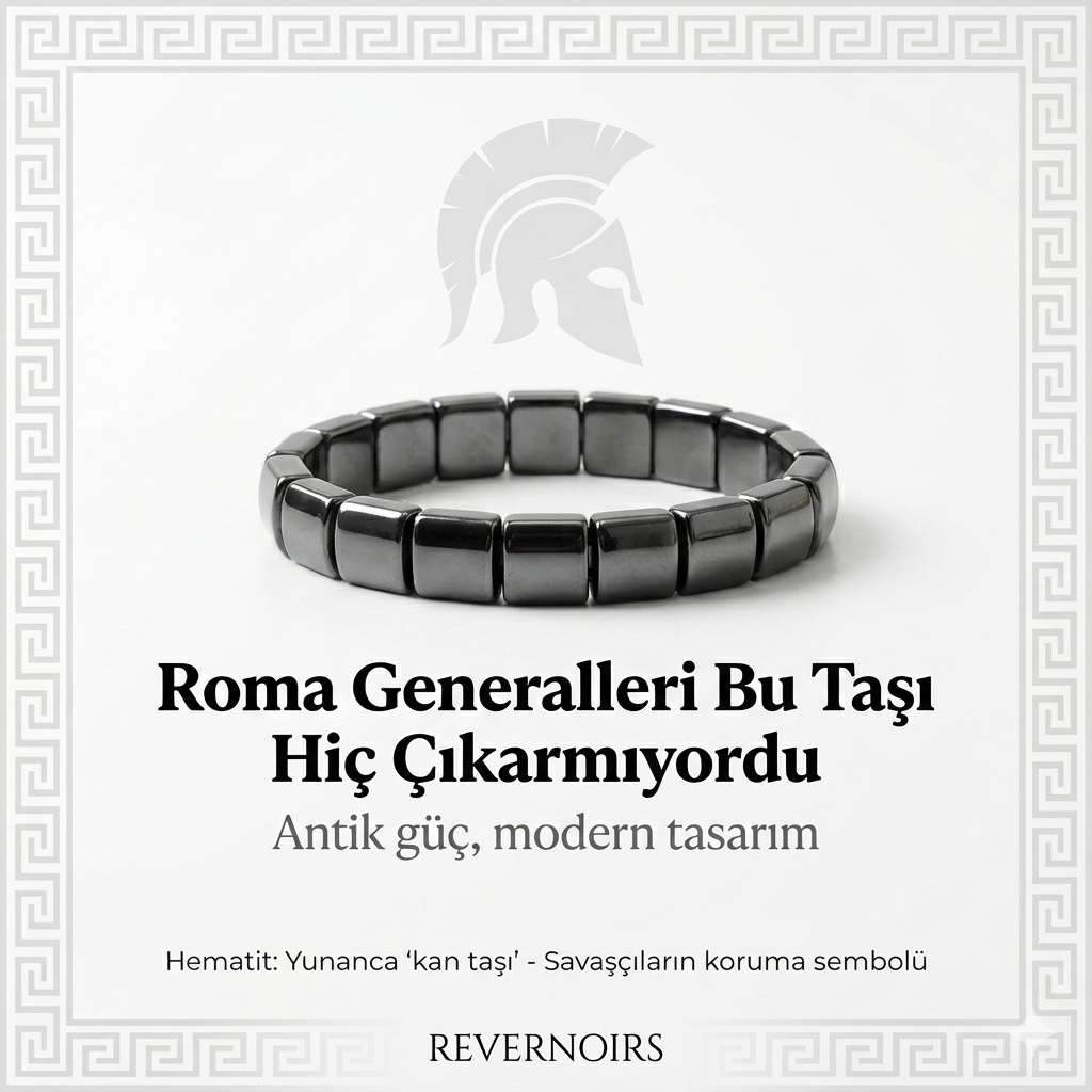 Güç ve İhtişamı Yenileyen Hematit Bilekliği